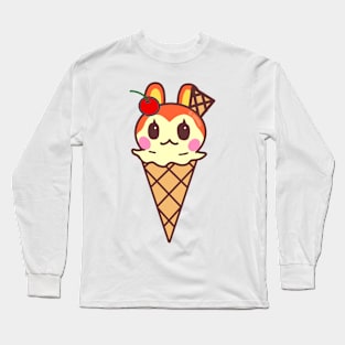 Bunnie Ice-Cream Long Sleeve T-Shirt